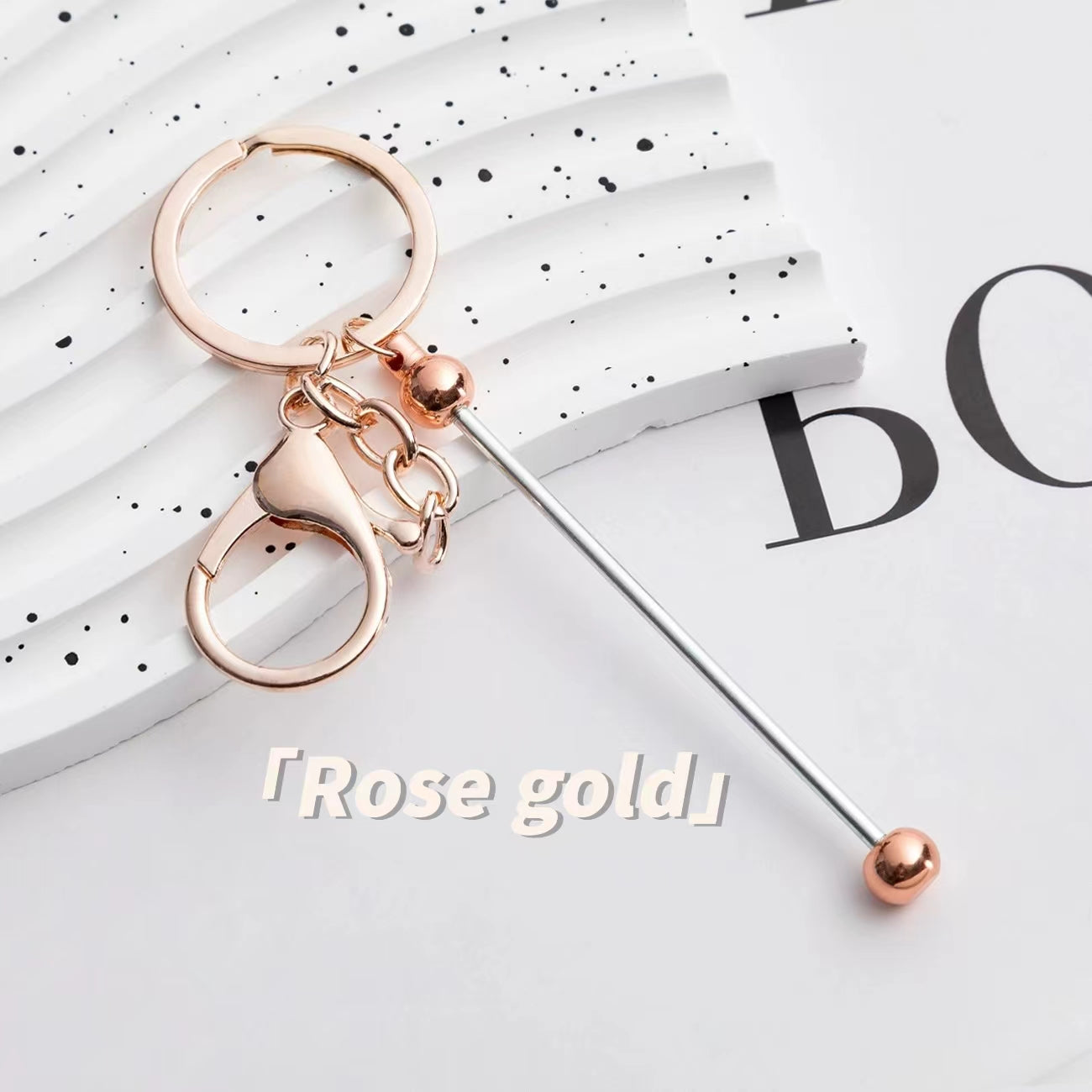 【key chain】Metal / silicone  keychain can get mix / single color